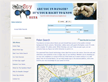 Tablet Screenshot of felonspy.com